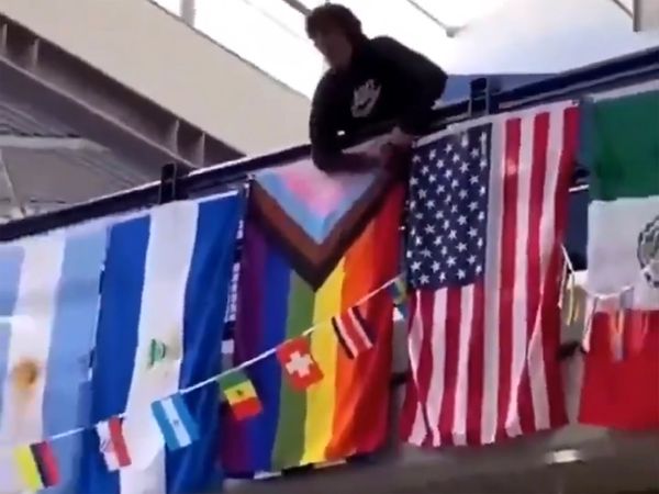 Watch: Supporters Rally after Utah Student Cuts Down School's Pride Flag