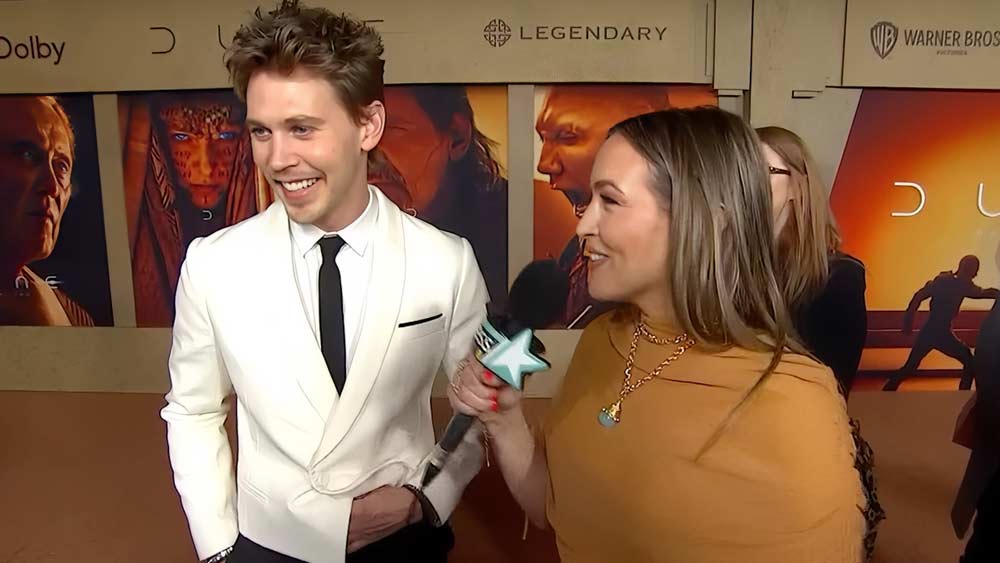 Watch: Austin Butler Opens Up About Fashion, Wanting a Cat, and That Chilling Same-Sex Kiss in 'Dune'