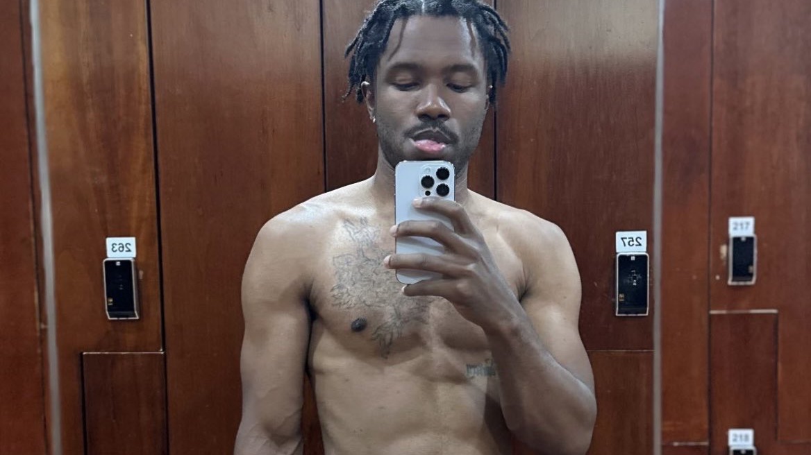 Frank Ocean Shares Rare Shirtless Selfie